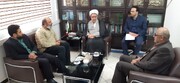 جلسه با مدیر کل جدید اوقاف و امور خیریه استان