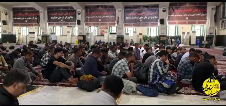 کلیپ مراسم بدرقه کاروان رهسپاران عصر ظهور هرمزگان