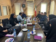 جلسه مدیرکل امور استانها ستاد با تسهیلگران بنیاد برکت در هرمزگان