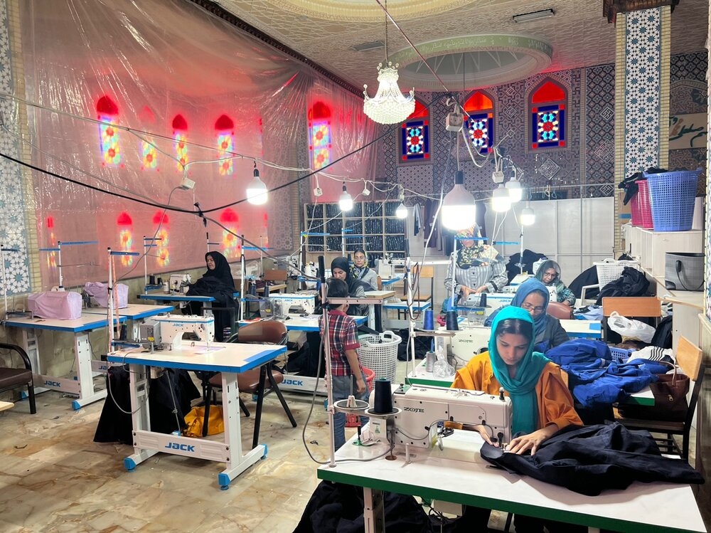 بازدید مدیرکل امور استانها از قرارگاه مسجد بنیاد احسان هرمزگان