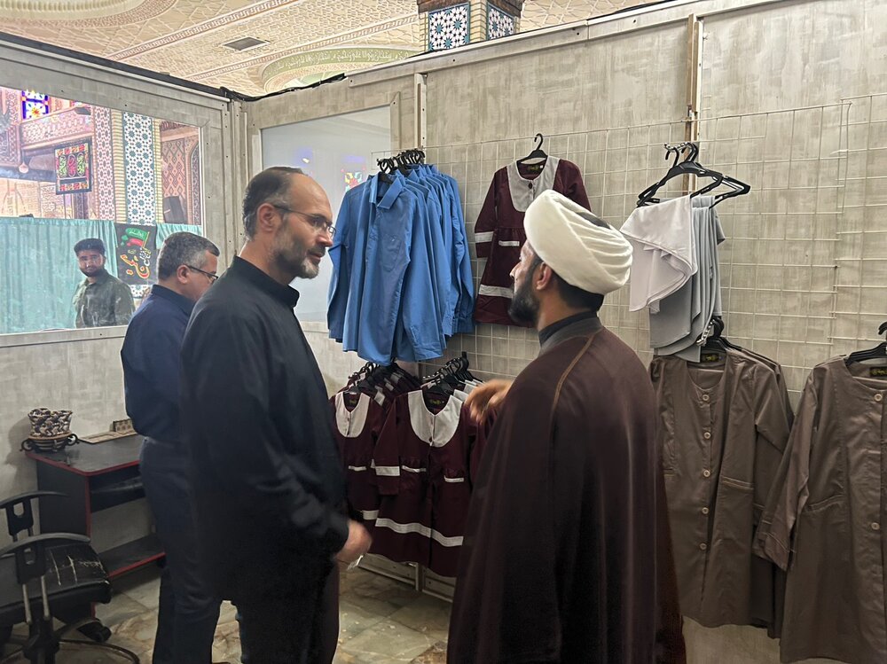 بازدید مدیرکل امور استانها از قرارگاه مسجد بنیاد احسان هرمزگان