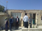 گزارش تصویری بازدید مدیرکل ستاد اجرایی استان ایلام از منزل محرومان شهرستان چوار