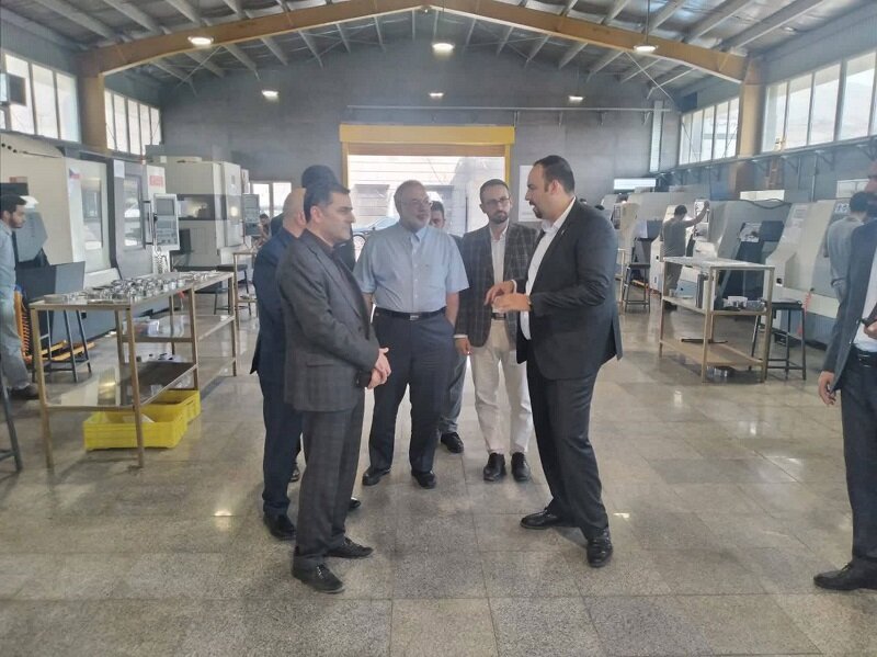 بازدید مدیران هلدینگ صنتا از شرکت رایمون سورین پمپ