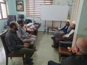 جلسه مدیرکل ستاد استان با مجموعه قرارگاه مساجد بنیاد احسان