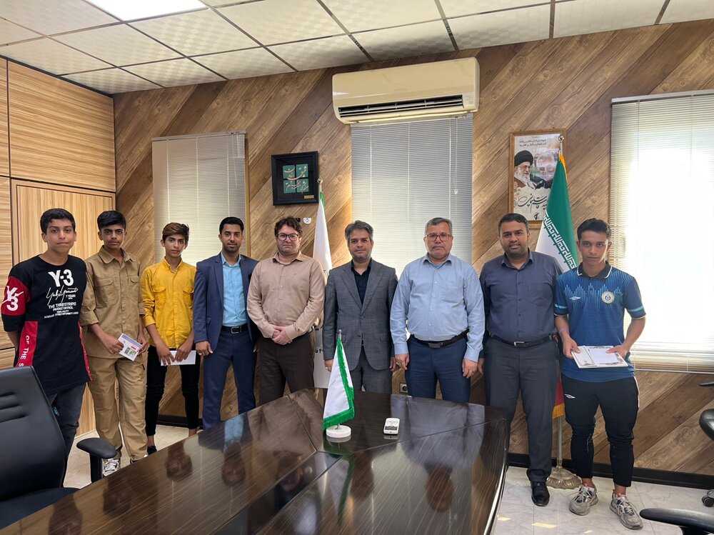 تجلیل از مدال آوران جام شهدای 15 خرداد هرمزگانی