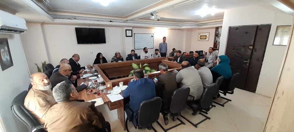 جلسه با شورای شهر و معاونین شهرداری گرگان در خصوص خانه های احسان