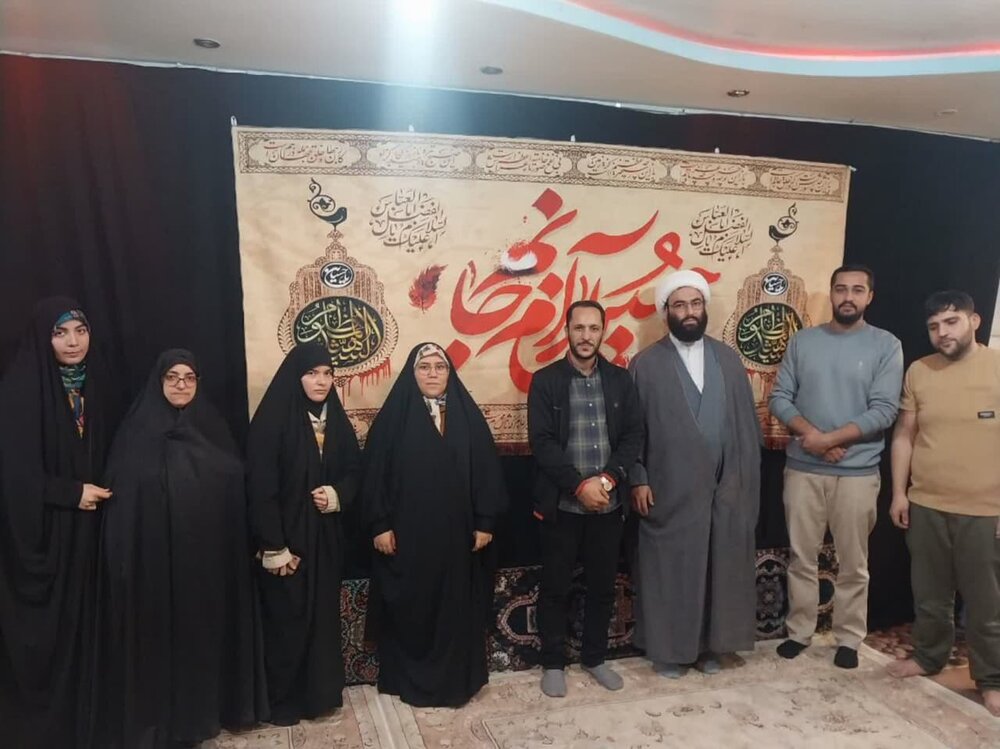 نشست معاون اجتماعی ستاد در البرز با ارکان خانه احسان محله ابراهیم آباد