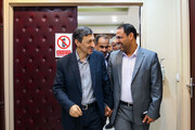 دیدار وزیر آموزش و پرورش با رییس ستاد اجرایی فرمان امام