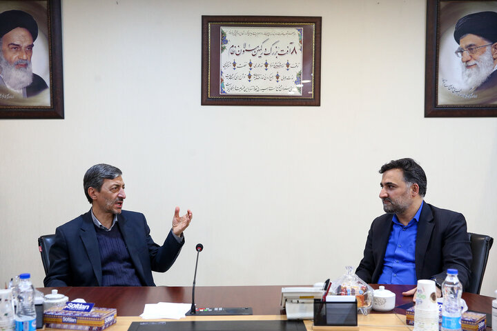 دیدار معاون علم و فناوری ریاست جمهوری با رییس ستاد اجرایی فرمان امام