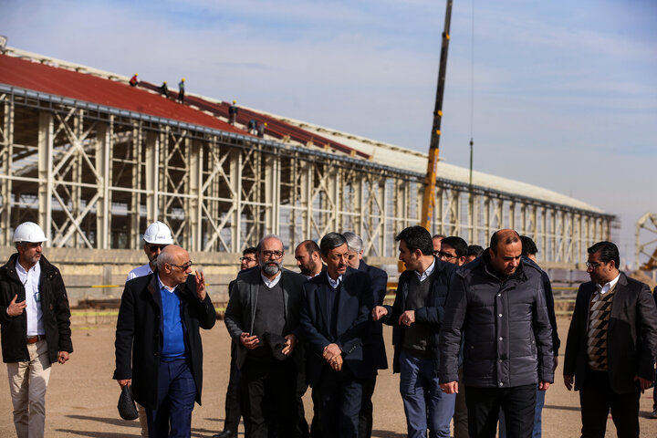 بازدید از کارخانه چادرمشکی ستاد و منطقه ویژه اقتصادی ری