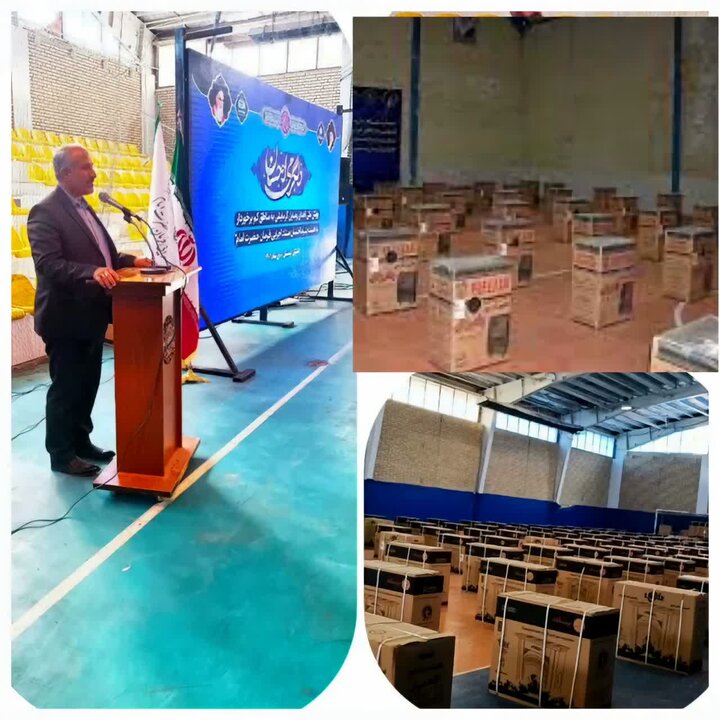 توزیع ۱۷۶ وسیله گرمایشی در رزمایش «دلگرمی» احسان ستاد اجرایی لرستان