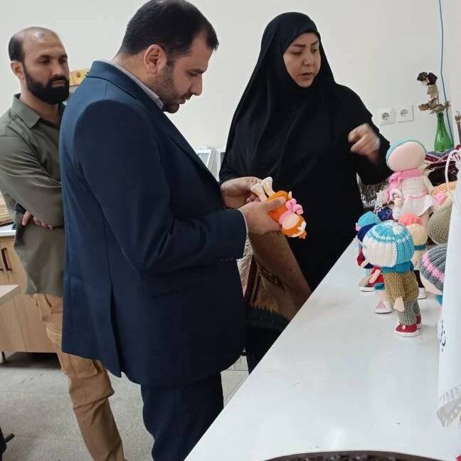 بازدید مدیرکل ستاد استان از مرکز شتابدهنده کسب و کار