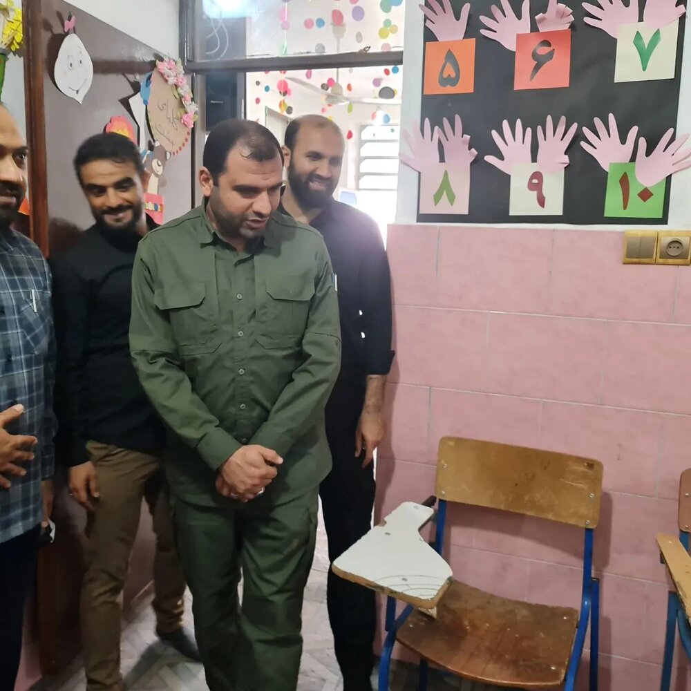 حضور مدیرکل ستاد استان در شهرستان دشتستان