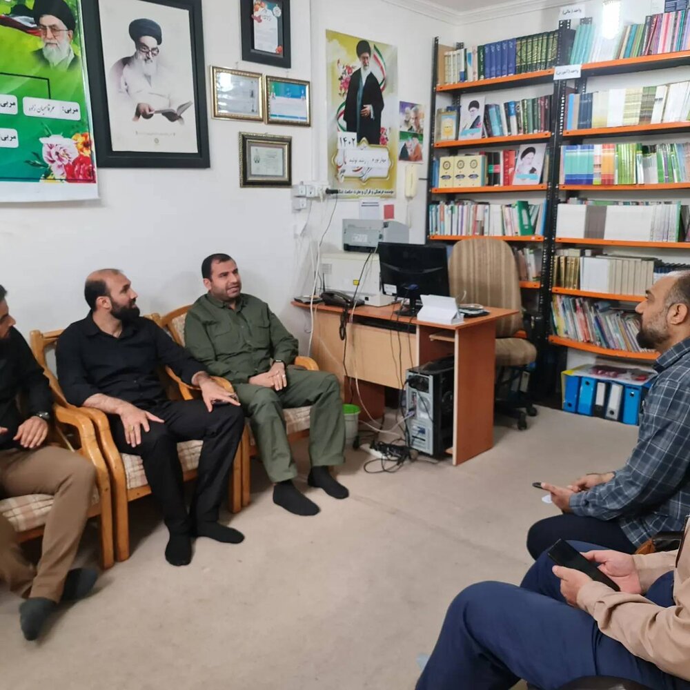 حضور مدیرکل ستاد استان در شهرستان دشتستان 