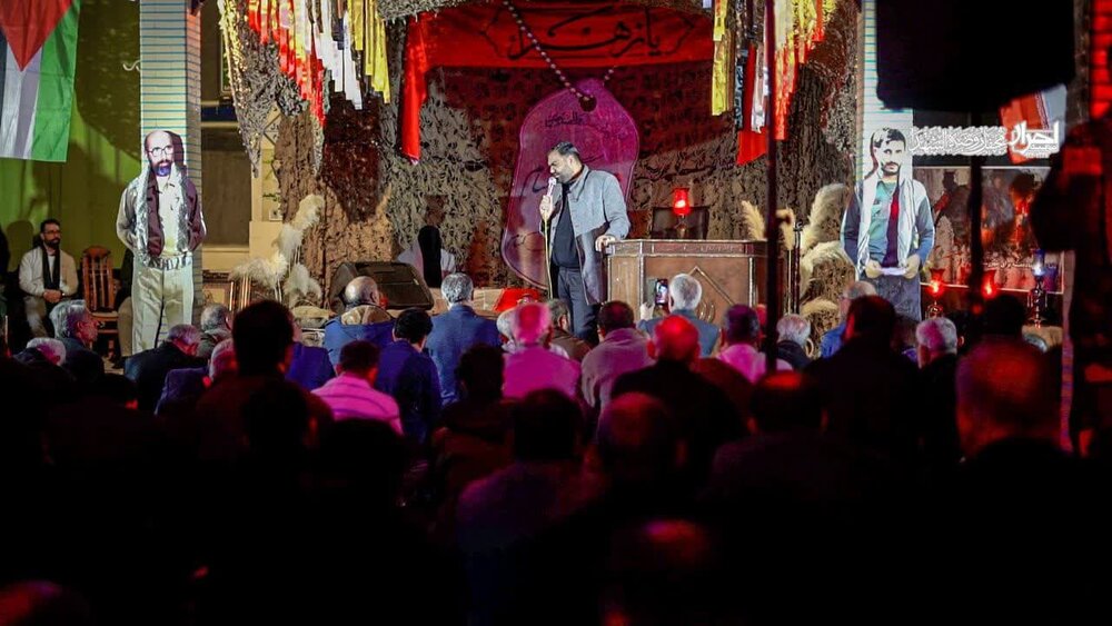 یادواره شهدای محله حیدرآباد به همت خانه احسان برگزار شد