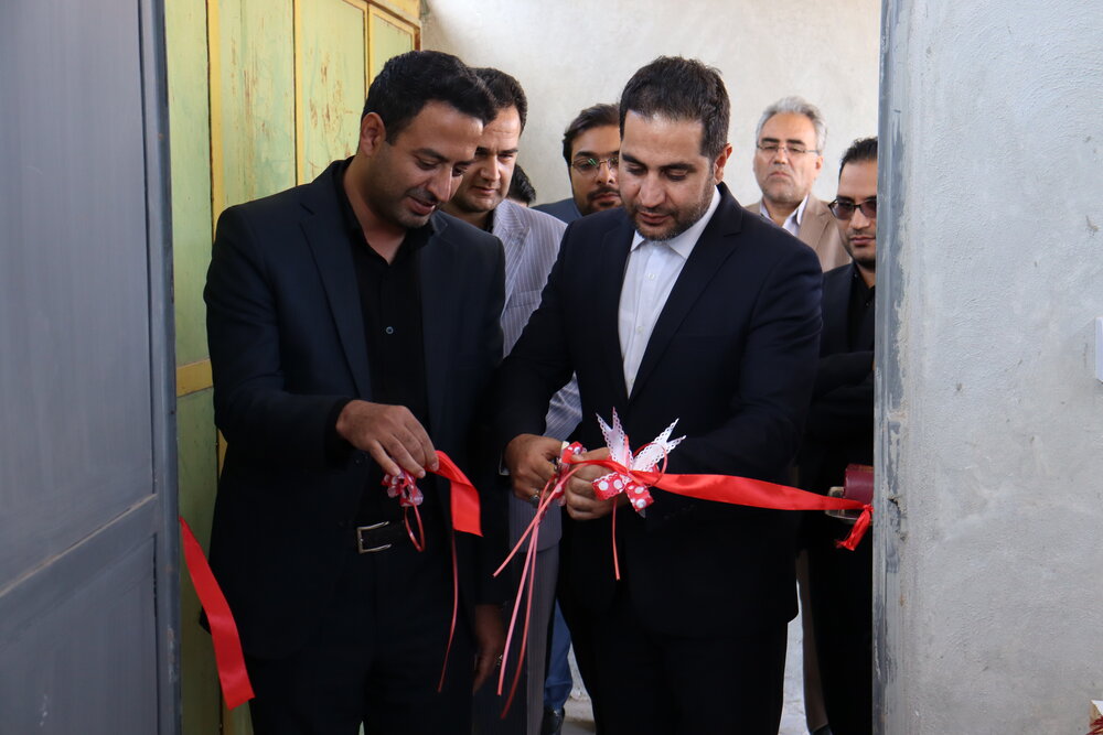 افتتاح طرح های اشتغالزایی بنیاد برکت در شهرستان خوسف