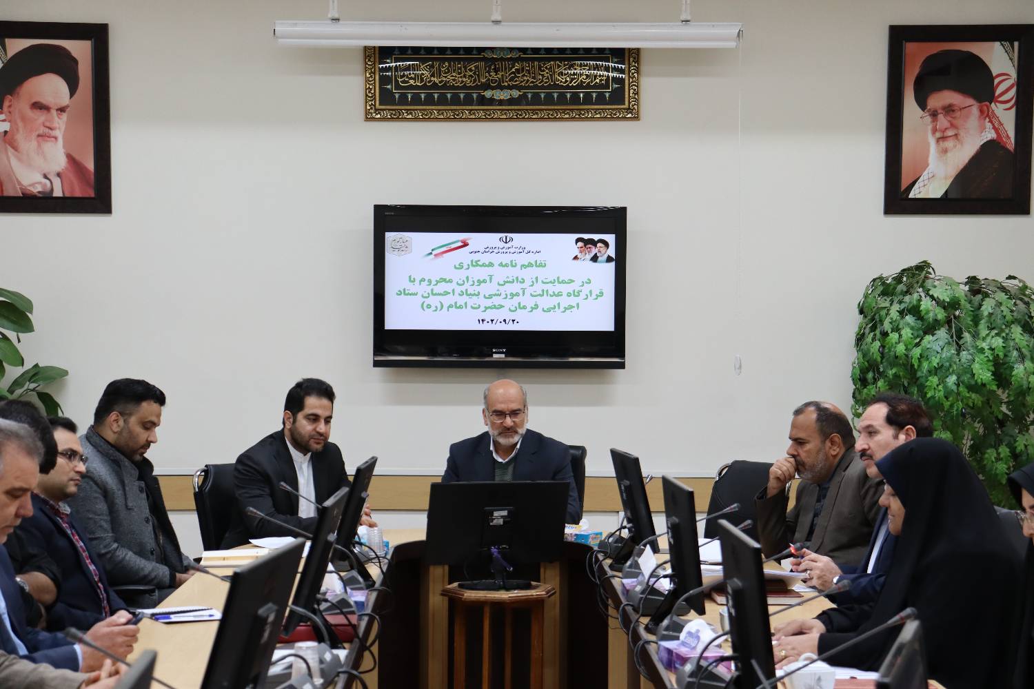 حمایت قرارگاه عدالت آموزشی بنیاد احسان از دانش آموزان کم برخوردار