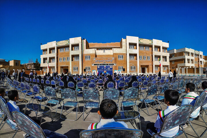 افتتاح مدرسه برکتِ شهید حاج قاسم سلیمانی در کرمان
