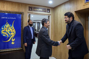 دیدار وزیر راه و شهرسازی با رئیس ستاد اجرایی فرمان امام