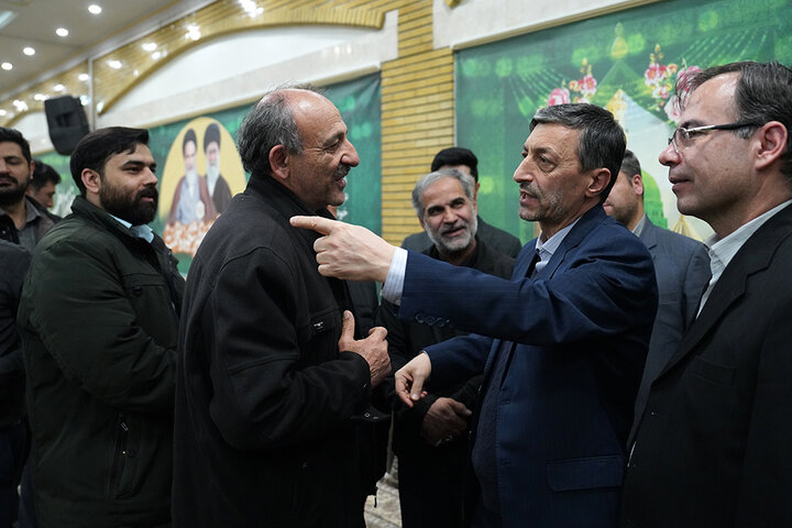 مراسم عید سعید مبعث و گرامیداشت چهل و پنجمین سالگرد پیروزی انقلاب اسلامی