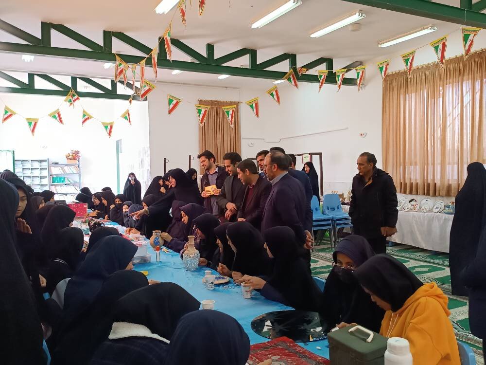 آغاز به فعالیت مدرسه تولید و مهارت قرارگاه عدالت آموزشی و تربیتی بنیاد احسان در باغستان فردوس