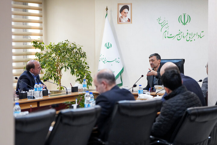 دیدار رئیس سازمان مدیریت بحران کشور با رئیس ستاد اجرایی فرمان امام