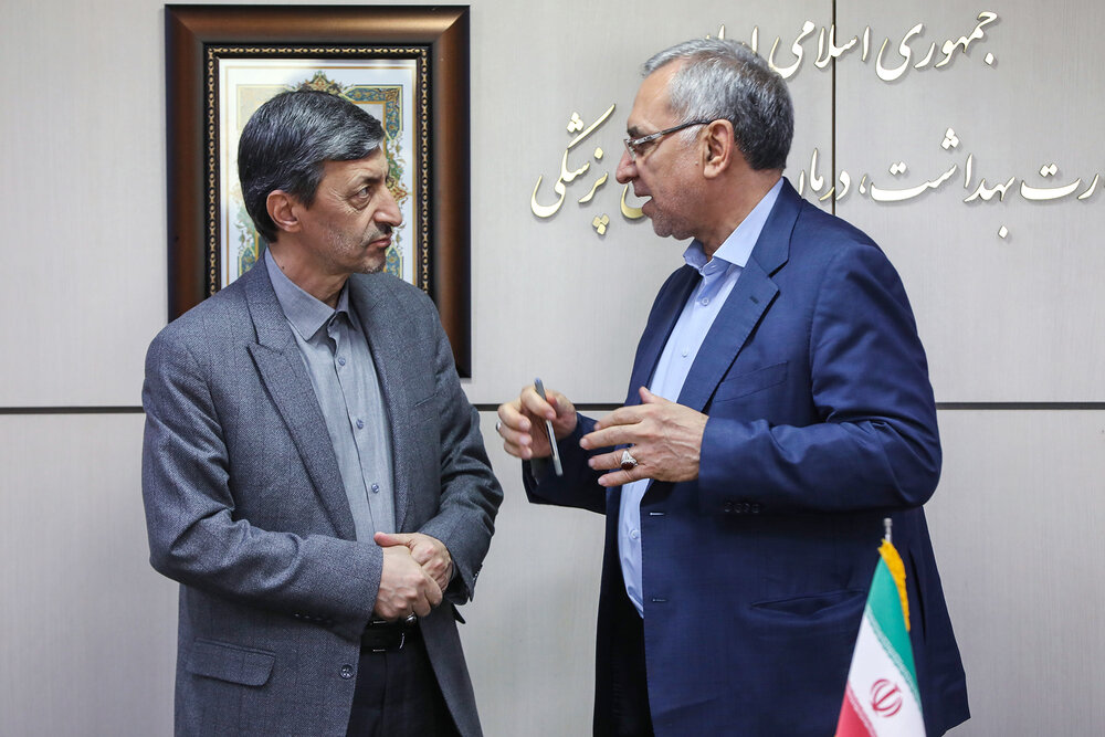 دیدار رئیس ستاد اجرایی فرمان امام با وزیر بهداشت
