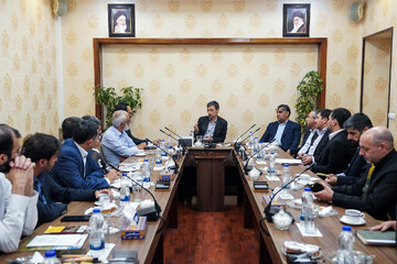 جلسه بررسی عملکرد موسسه دانش بنیان برکت