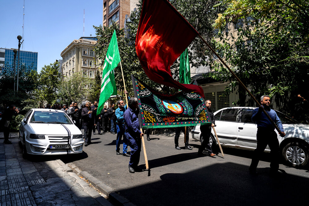 مراسم عزاداری کارکنان ستاد اجرایی فرمان امام در دهه اول محرم
