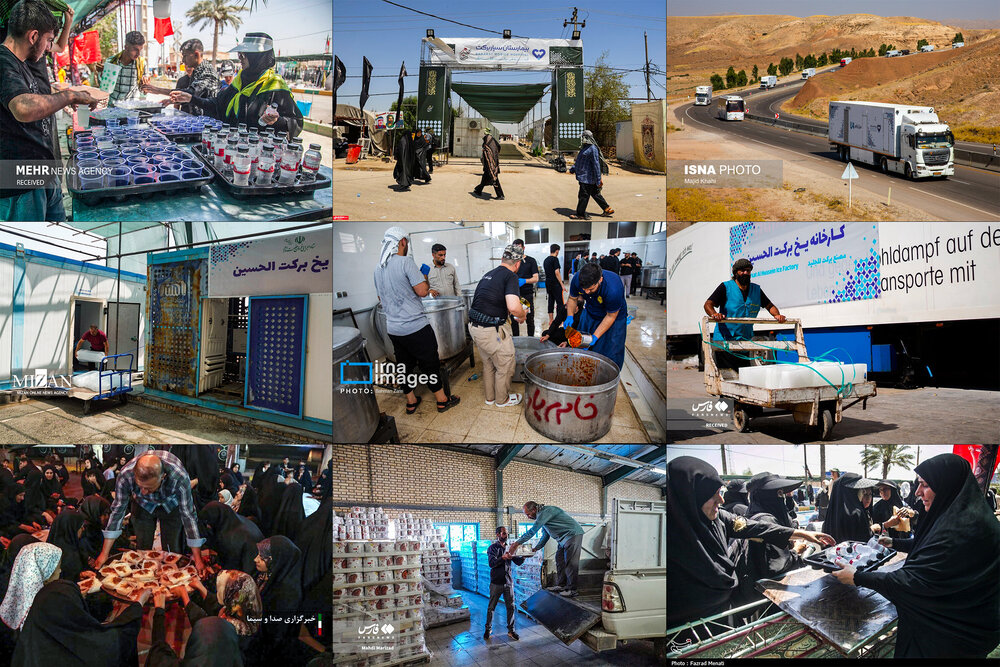 از نگاه رسانه/ خدمت‌رسانی ستاد اجرایی فرمان امام به زائران اربعین حسینی