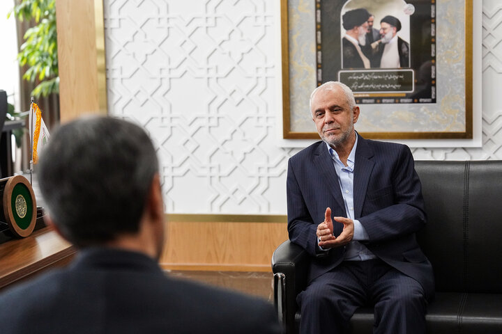 دیدار رئیس ستاد اجرایی فرمان امام با رئیس بنیاد شهید و امور ايثارگران