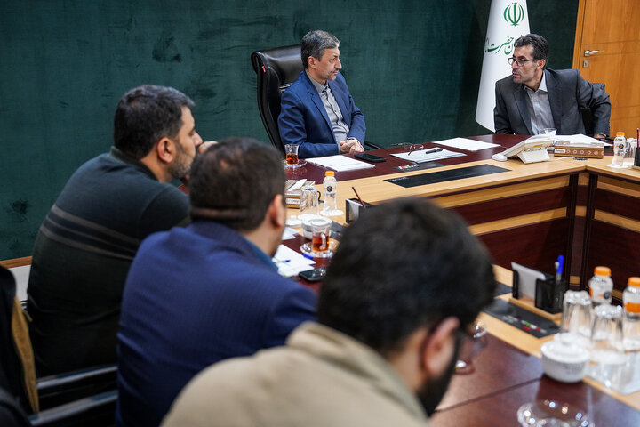 دیدار سلام ستوده نماینده مردم مهاباد در مجلس شورای اسلامی با رئیس ستاد اجرایی فرمان امام