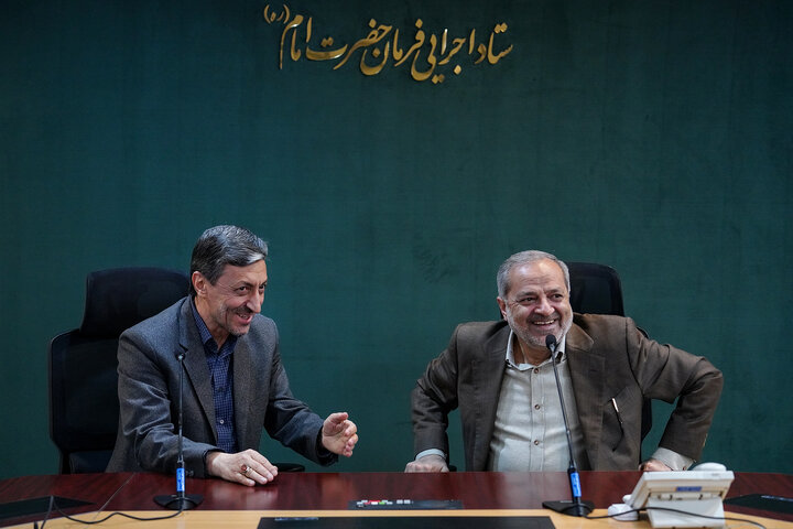 دیدار وزیر آموزش و پرورش با رئیس ستاد اجرایی فرمان امام