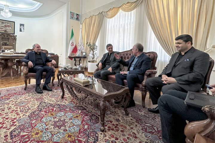 دیدار رئیس ستاد اجرایی فرمان امام با بهرام سرمست استاندار آذربایجان شرقی 