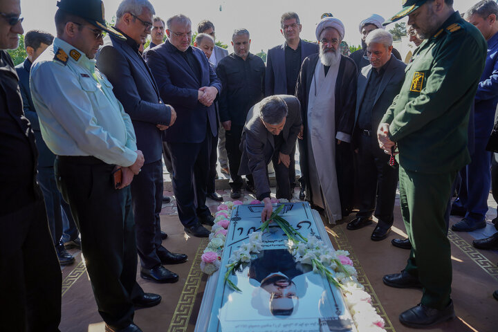 سخنرانی فتاح در مراسم گرامیداشت شهدای خدمت در مراغه