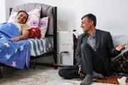 دیدار رئیس ستاد اجرایی فرمان امام با جانبازان و خانواده شهید حمله به کارخانه سپنتا