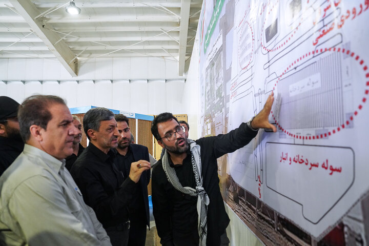 بازدید فتاح از روند خدمت‌رسانی ستاد اجرایی فرمان امام در مرز مهران