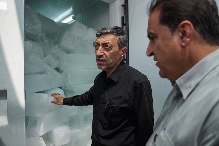 بازدید فتاح از روند خدمت‌رسانی ستاد اجرایی فرمان امام در مرز مهران