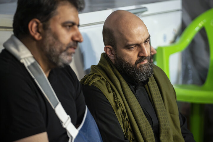 بازدید فتاح از خدمت‌رسانی بیمارستان سیار برکت در طریق الحسین