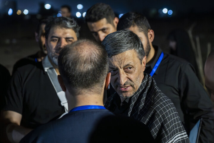 بازدید فتاح از خدمت‌رسانی بیمارستان سیار برکت در طریق الحسین