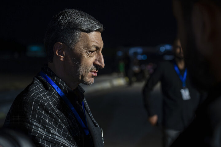 بازدید فتاح از خدمت‌رسانی بیمارستان سیار برکت در طریق الحسین