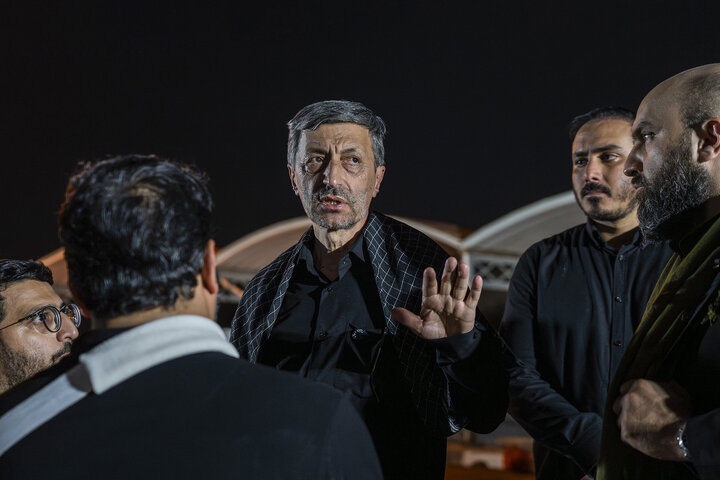 بازدید فتاح از خدمت‌رسانی بیمارستان سیار برکت در طریق الحسین