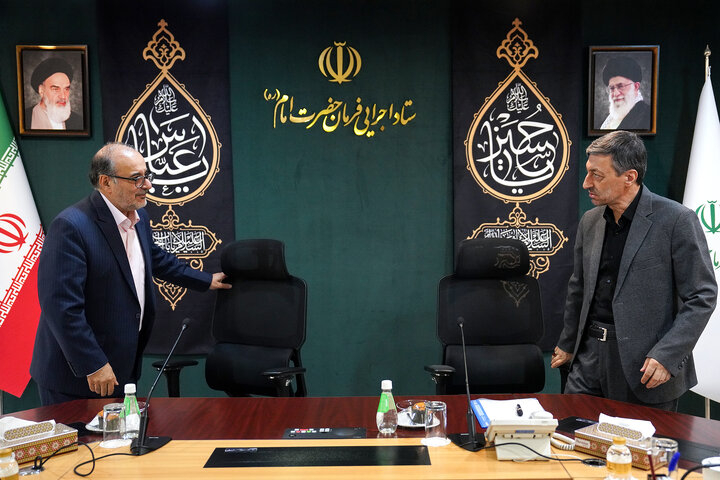 دیدار رئیس صندوق توسعه ملی با رئیس ستاد اجرایی فرمان امام