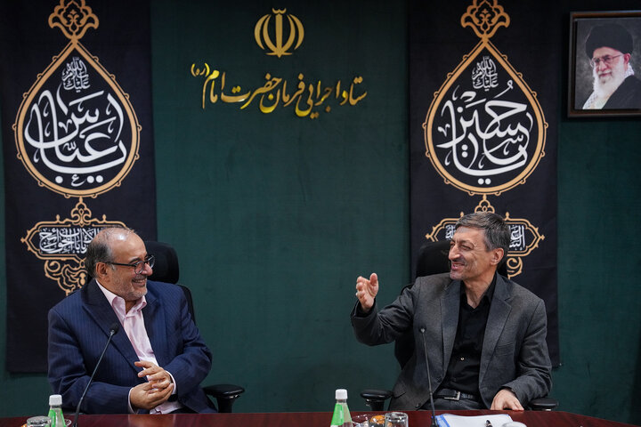 دیدار رئیس صندوق توسعه ملی با رئیس ستاد اجرایی فرمان امام