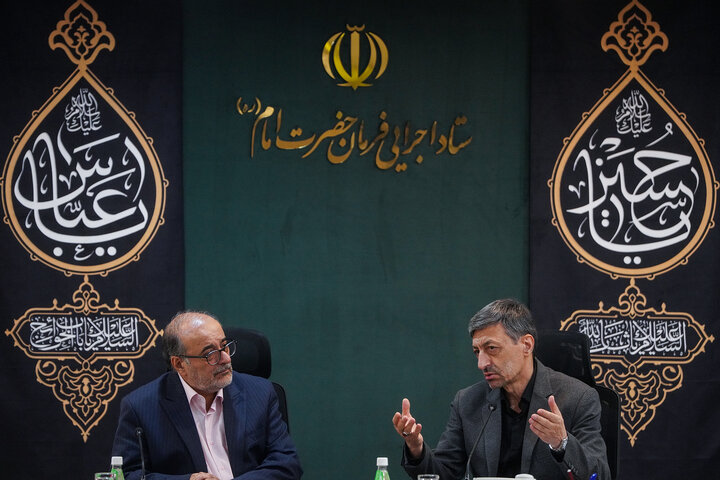 دیدار رئیس صندوق توسعه ملی با رئیس ستاد اجرایی فرمان امام