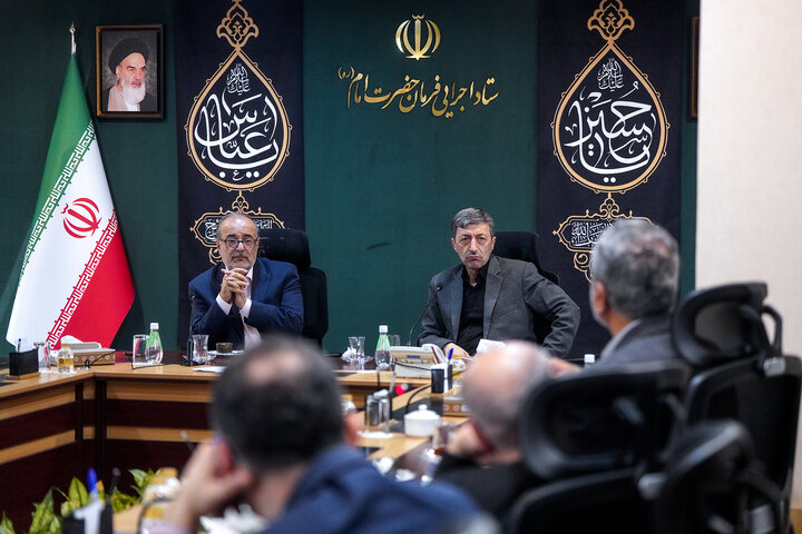 دیدار رئیس صندوق توسعه ملی با رئیس ستاد اجرایی فرمان امام