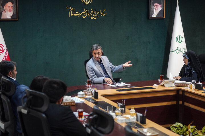 دیدار عالیه زمانی کیاسری نماینده مردم ساری در مجلس شورای اسلامی با رئیس ستاد اجرایی فرمان امام