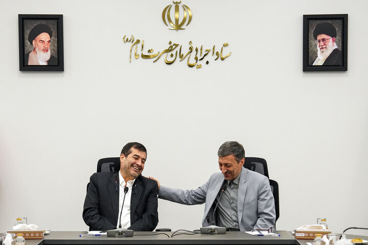 دیدار وزیر ورزش و جوانان با رئیس ستاد اجرایی فرمان امام