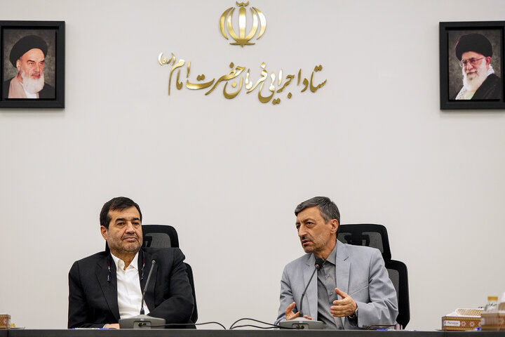 دیدار وزیر ورزش و جوانان با رئیس ستاد اجرایی فرمان امام