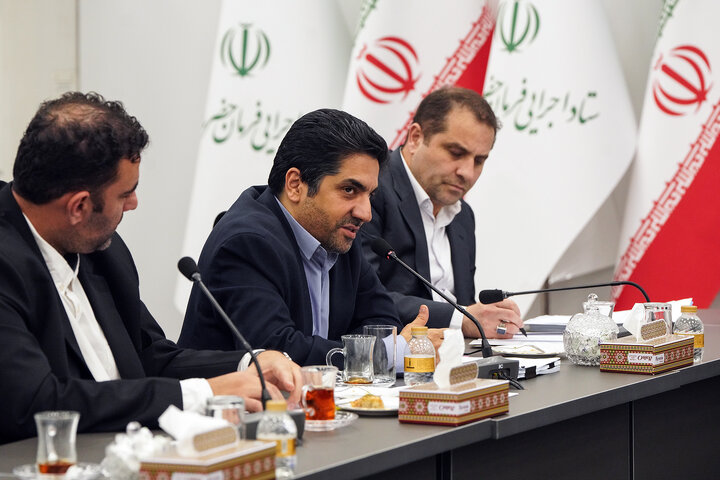 دیدار وزیر ورزش و جوانان با رئیس ستاد اجرایی فرمان امام